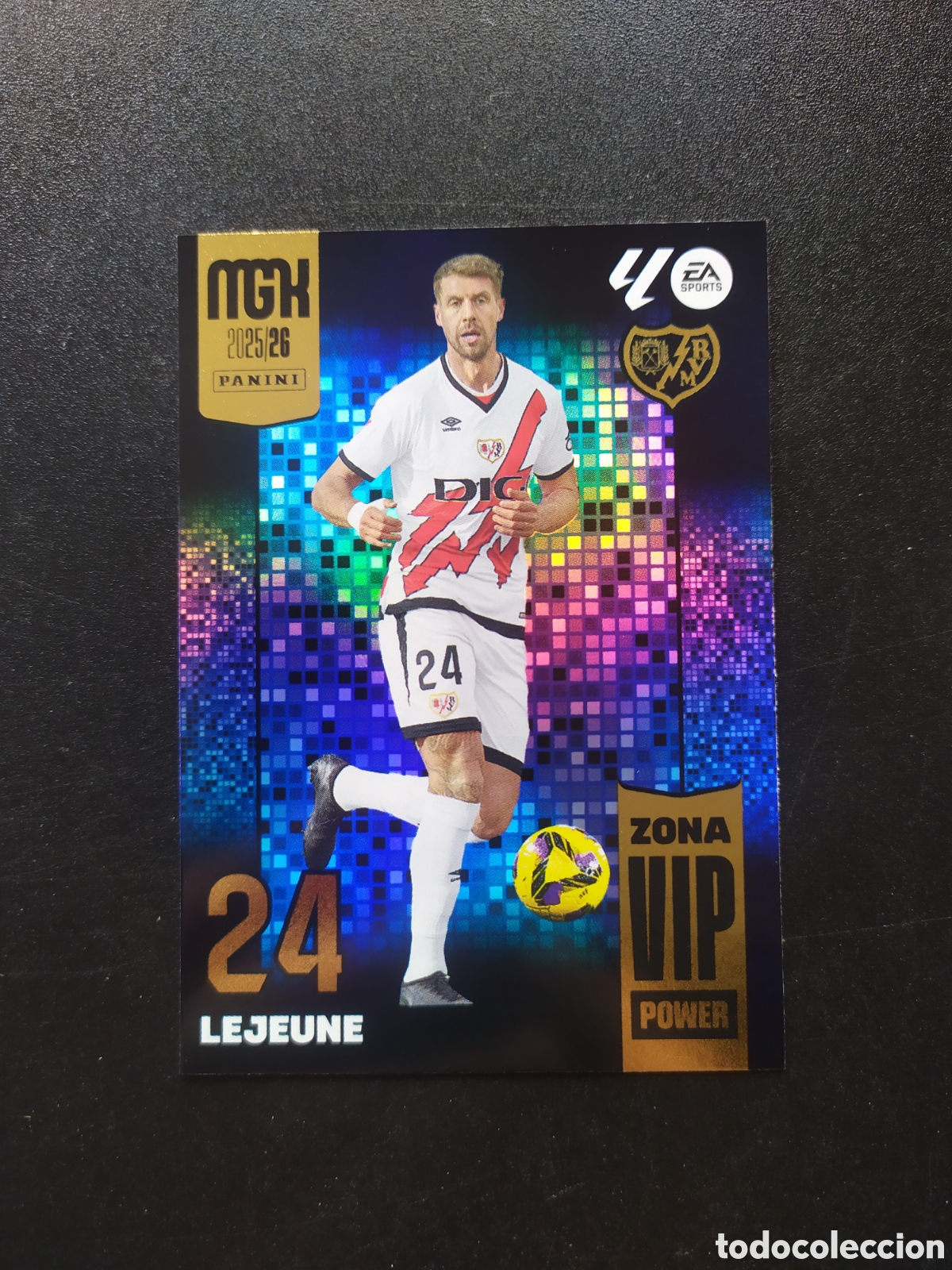 Fu&szlig;ball-Sticker: Megacracks 2025 2026 25 26 panini Lejeune zona vip power n&deg; P400 P 400 Rayo Vallecano