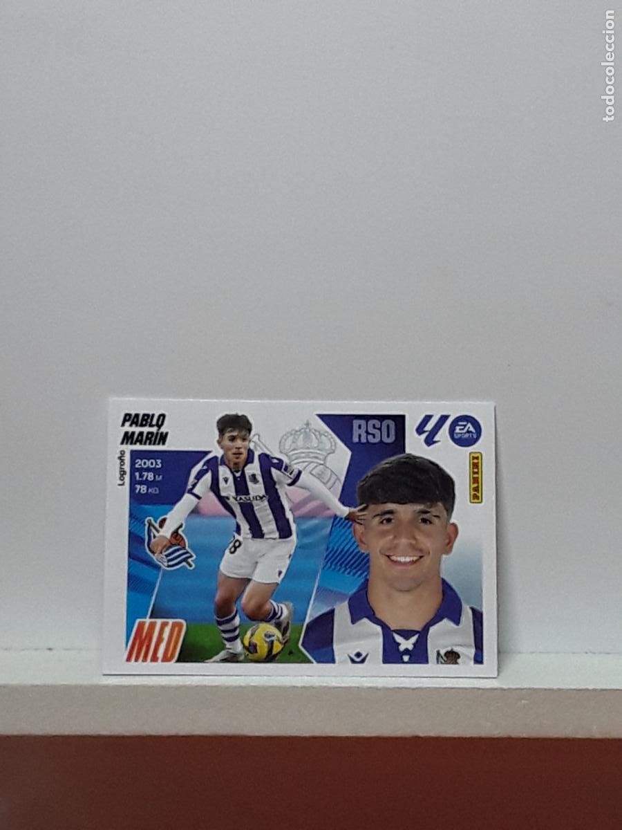 Figurine di Calcio: LALIGA ESTE 2025 2026 EA SPORTS 25 26 ALBUM PANINI LIGA N 12 REAL SOCIEDAD PABLO MARIN