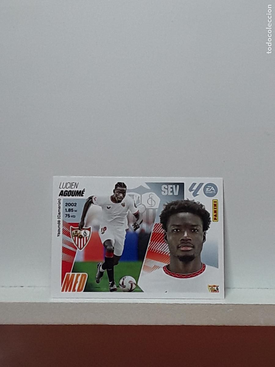 Fu&szlig;ball-Sticker: LALIGA ESTE 2025 2026 EA SPORTS 25 26 ALBUM PANINI LIGA N 13 SEVILLA LUCIEN AGOUME