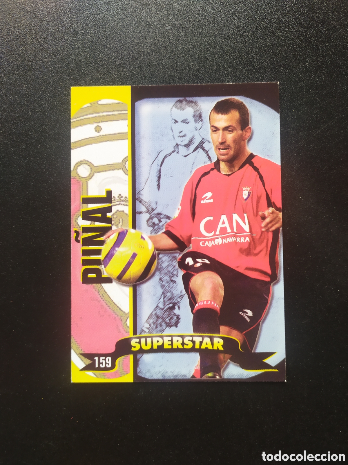 Cromos de f&uacute;tbol: Mundicromo top Liga 2004 2005 04 05 Pu&ntilde;al superstar mate n&deg; 159 Osasuna