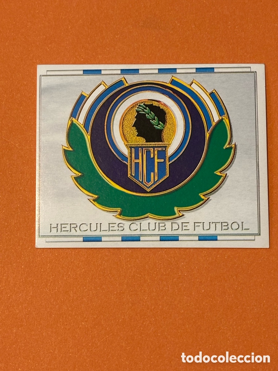 Cromos de Futebol: ESCUDO HERCULES C. F. LIGA ESTE 1996/97 96 97 NUNCA PEGADO SIN PEGAR