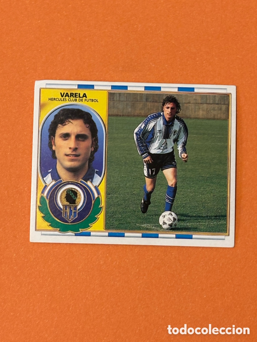 Cartes &agrave; collectionner de Football: VARELA H&Eacute;RCULES LIGA ESTE 1996/97 96 97 NUEVO SIN PEGAR