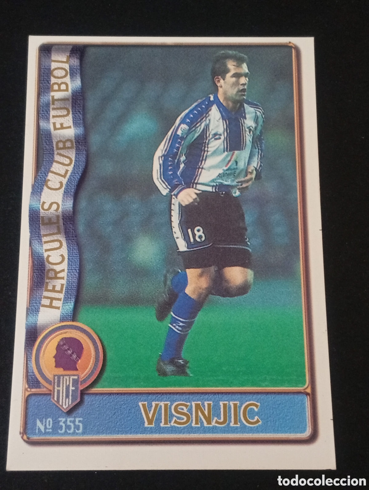 Figurine di Calcio: 354 VISNJIC HERCULES 1996 1997 96 97 CROMOS CARDS MUNDICROMO FICHAS LIGA MEGACRACKS CROMOS.