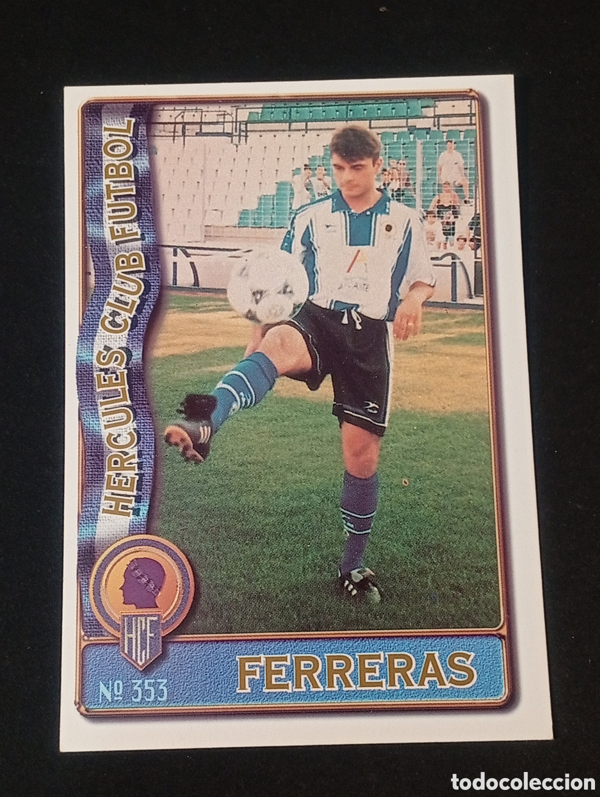 Figurine di Calcio: 353 FERRERAS HERCULES 1996 1997 96 97 CROMOS CARDS MUNDICROMO FICHAS LIGA MEGACRACKS CROMOS.