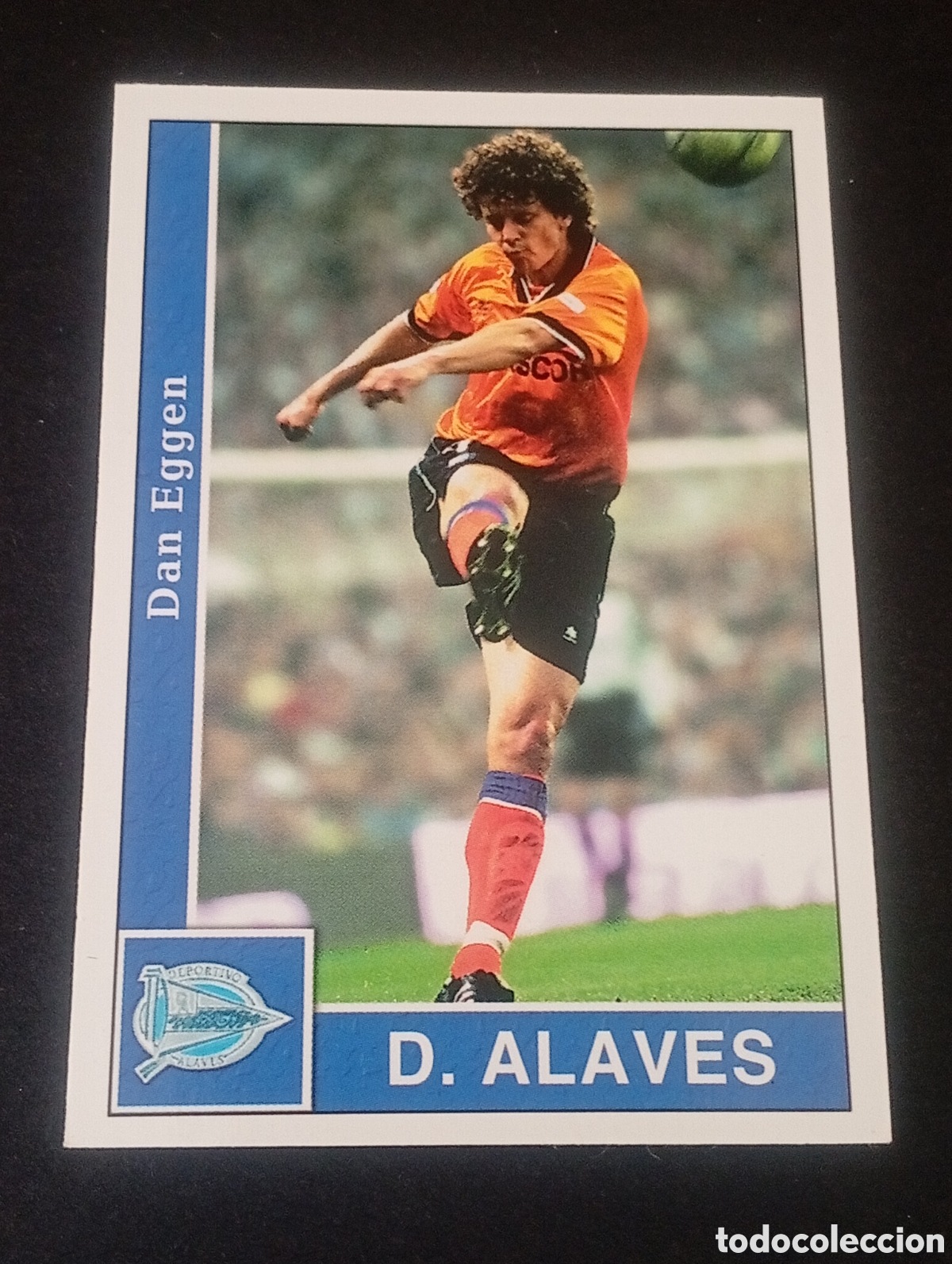 Fu&szlig;ball-Sticker: 197 EGGEN ALAVES NORUEGA MUNDICROMO 2001 2002 MUNDICROMO CROMO CARD PANINI MEGACRACKS