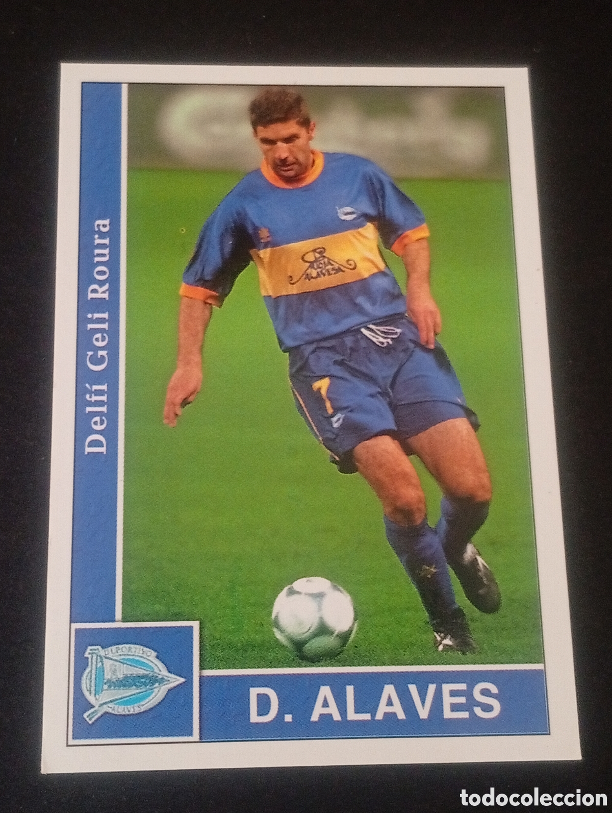 Figurine di Calcio: 194 GELI ALAVES MUNDICROMO 2001 2002 MUNDICROMO CROMO CARD PANINI MEGACRACKS