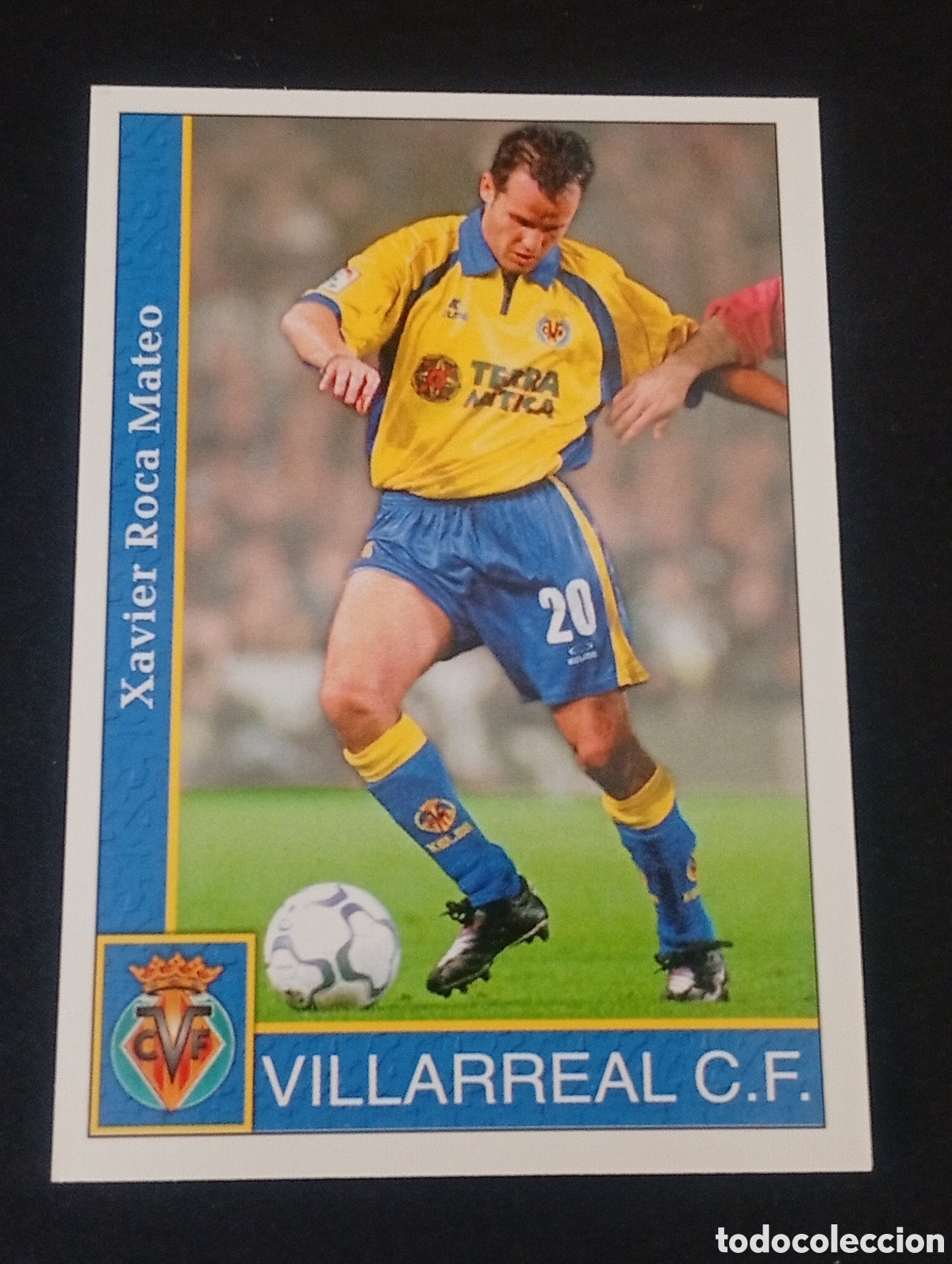 Figurine di Calcio: 134 XAVI ROCA VILLARREAL MUNDICROMO 2001 2002 MUNDICROMO CROMO CARD PANINI MEGACRACKS