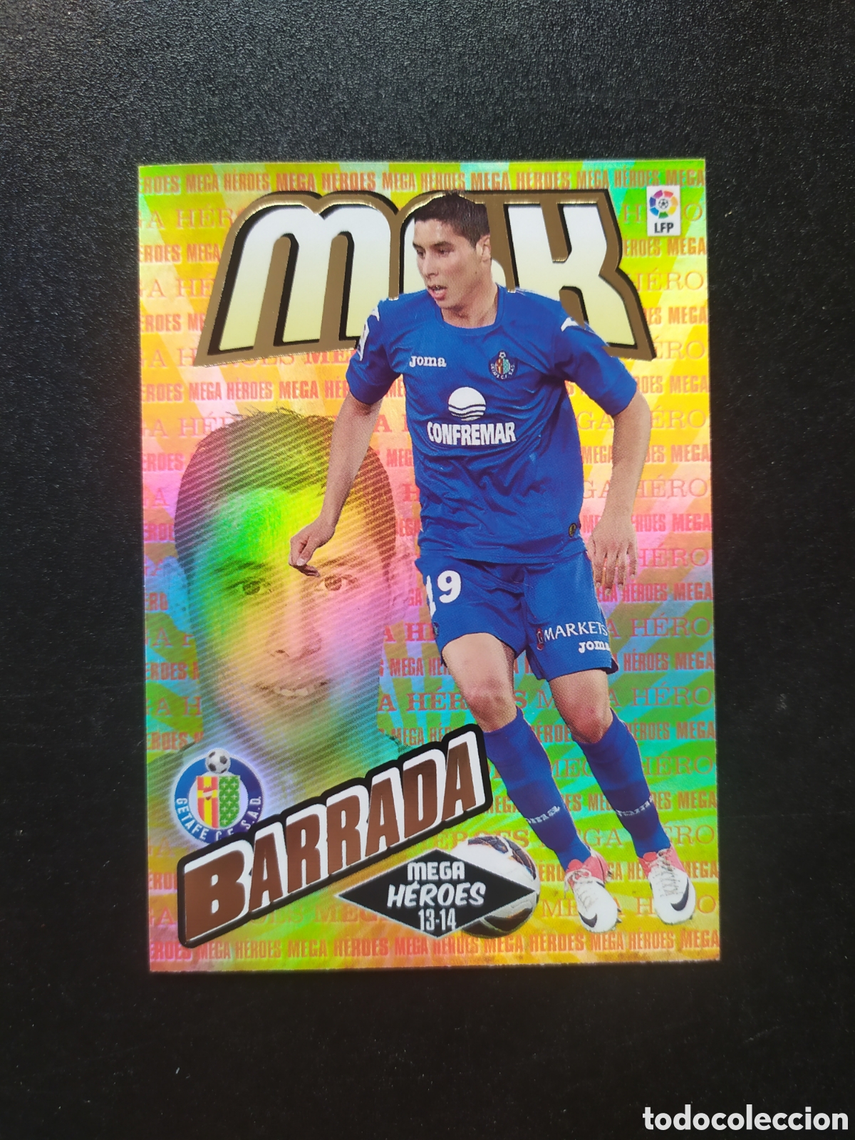 Cartes &agrave; collectionner de Football: Megacracks 2013 2014 13 14 panini Barrada heroes n&ordm; 390 Getafe