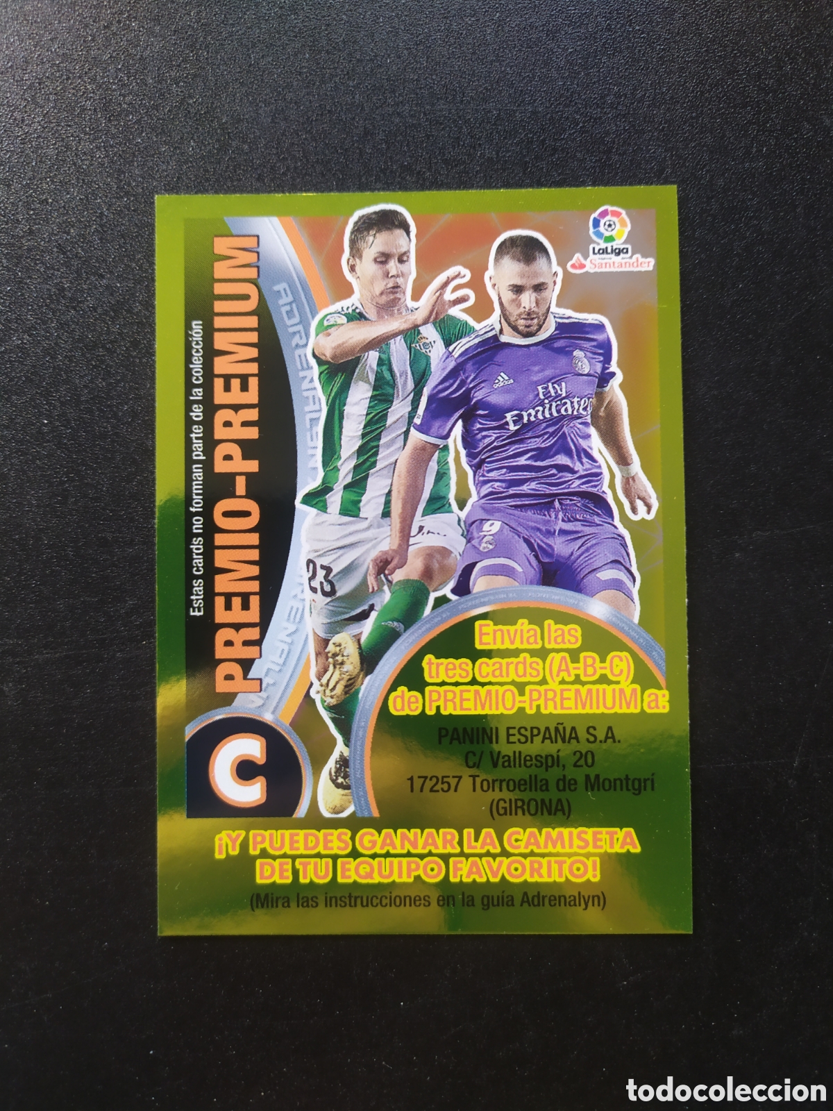 Cromos de f&uacute;tbol: Adrenalyn 2016 2017 16 17 panini premio premium letra C