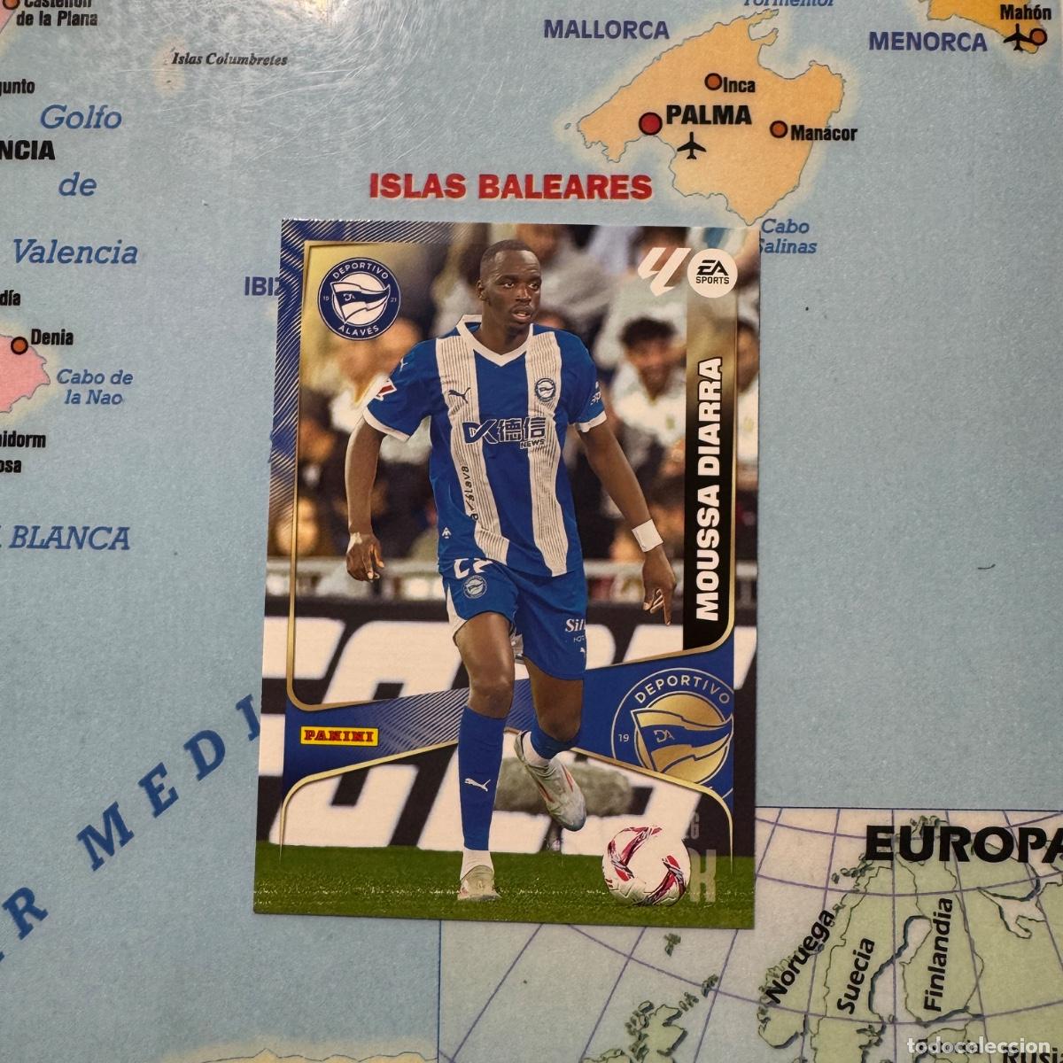 Cromos de f&uacute;tbol: Diarra n&uacute;mero 23 de Alav&eacute;s megacracks 25-26 2025-2026