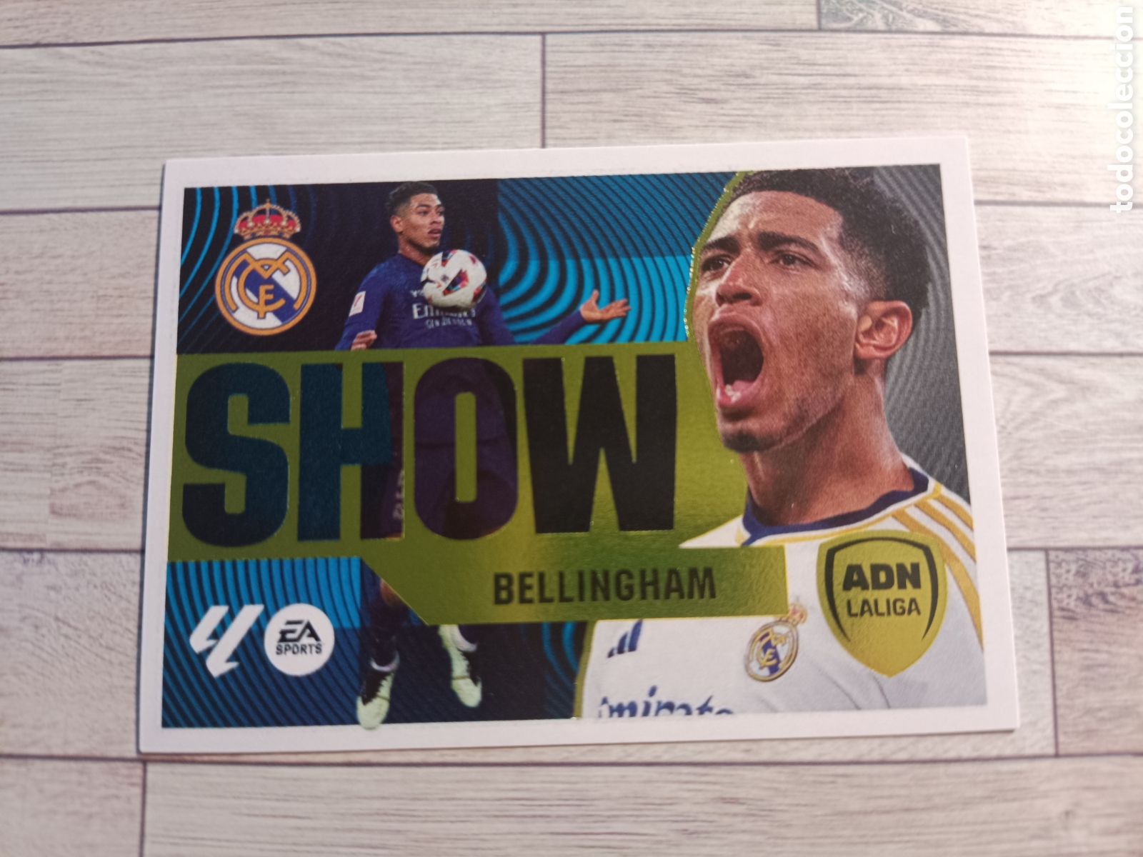 Cromos de f&uacute;tbol: 2 ADN SHOW BELLINGHAM REAL MADRID ADN2 LIGA ESTE 2024 2025 PANINI 24 25