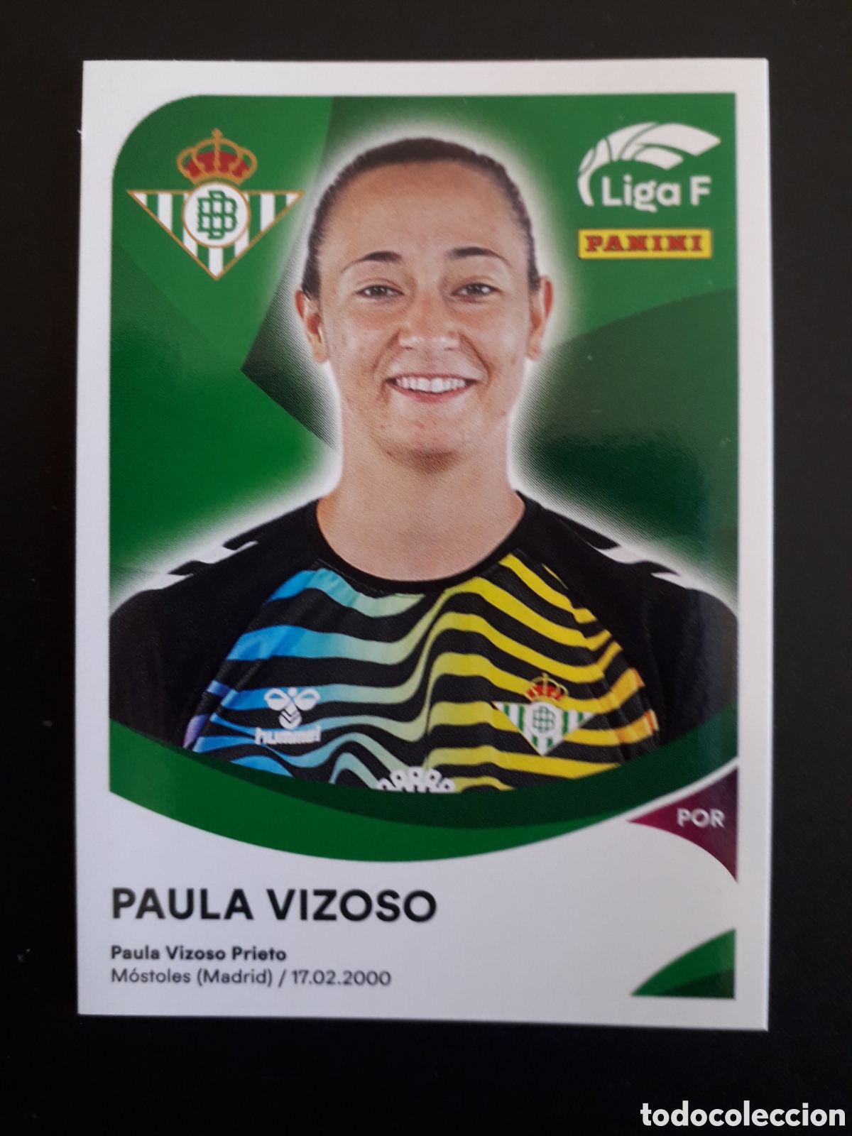 Cromos de F&uacute;tbol: PAULA VICIOSO BETIS N&deg; 64 LIGA F FEMENINA 2024 2025 24 25 PANINI PEDIDO M&Iacute;NIMO 3&euro;