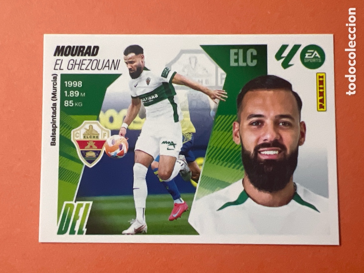 Fu&szlig;ball-Sticker: E1535. CROMO PANINI LIGA ESTE 2025-26 (25 - 26) - N&ordm; 20 - MOURAD - ELCHE