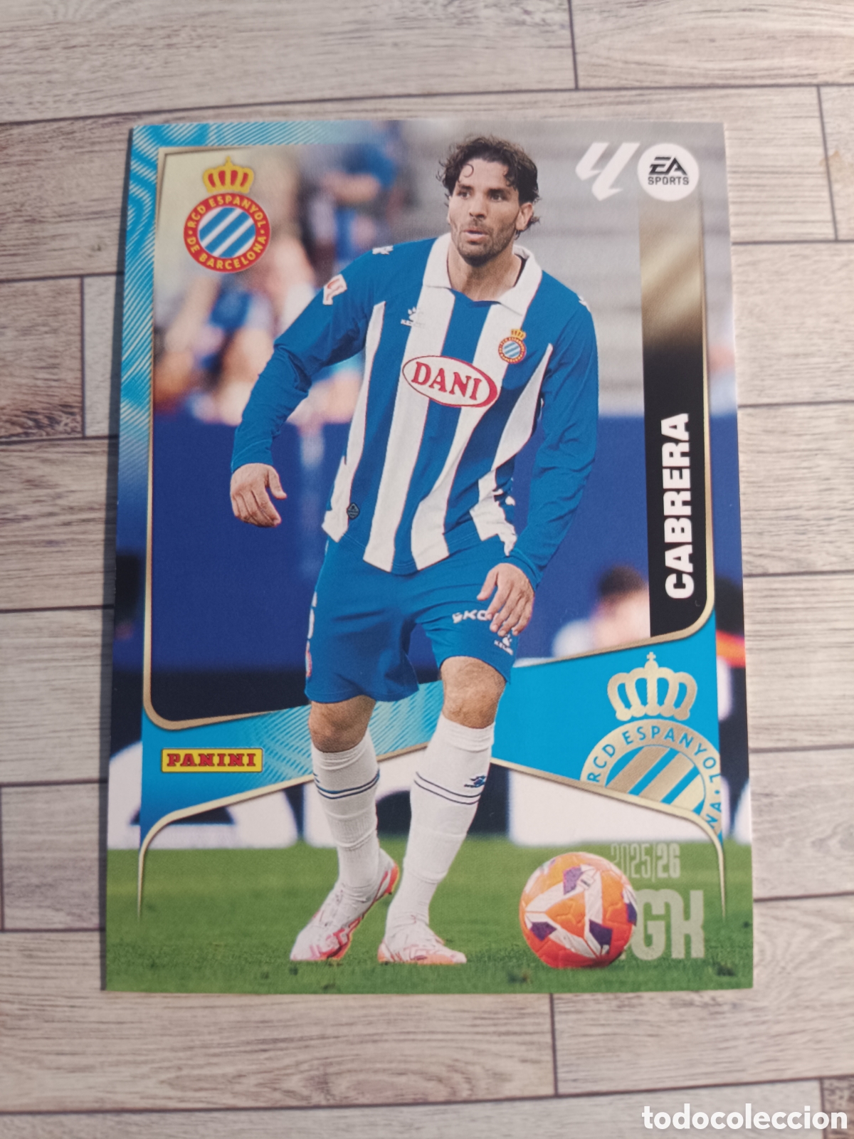 Cromos de f&uacute;tbol: 151 CABRERA ESPANYOL MEGACRACKS 2025 2026 PANINI 25 26