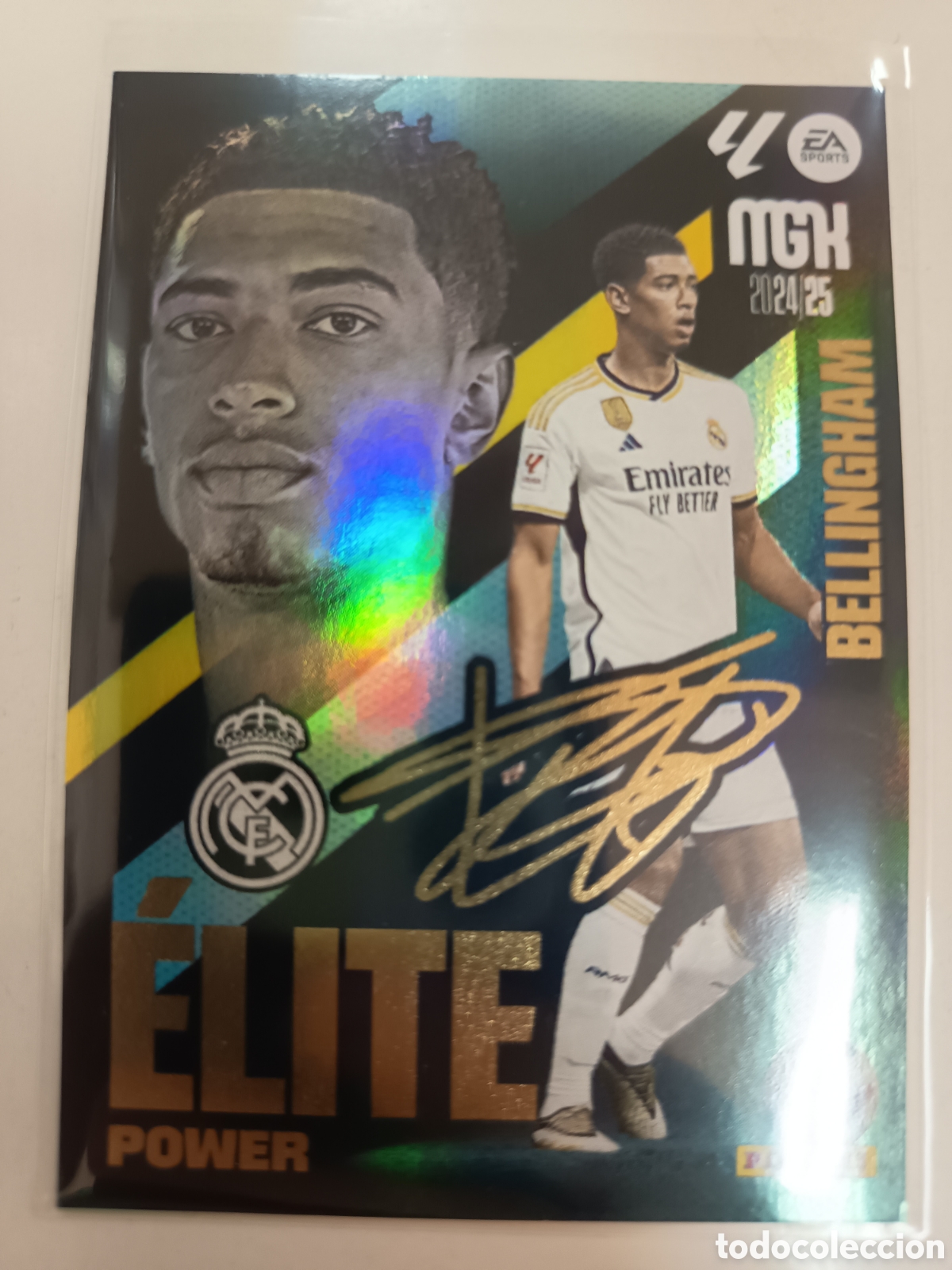 Cromos de f&uacute;tbol: P 1 BELLINGHAM ELITE POWER MEGACRACKS 2024 2025