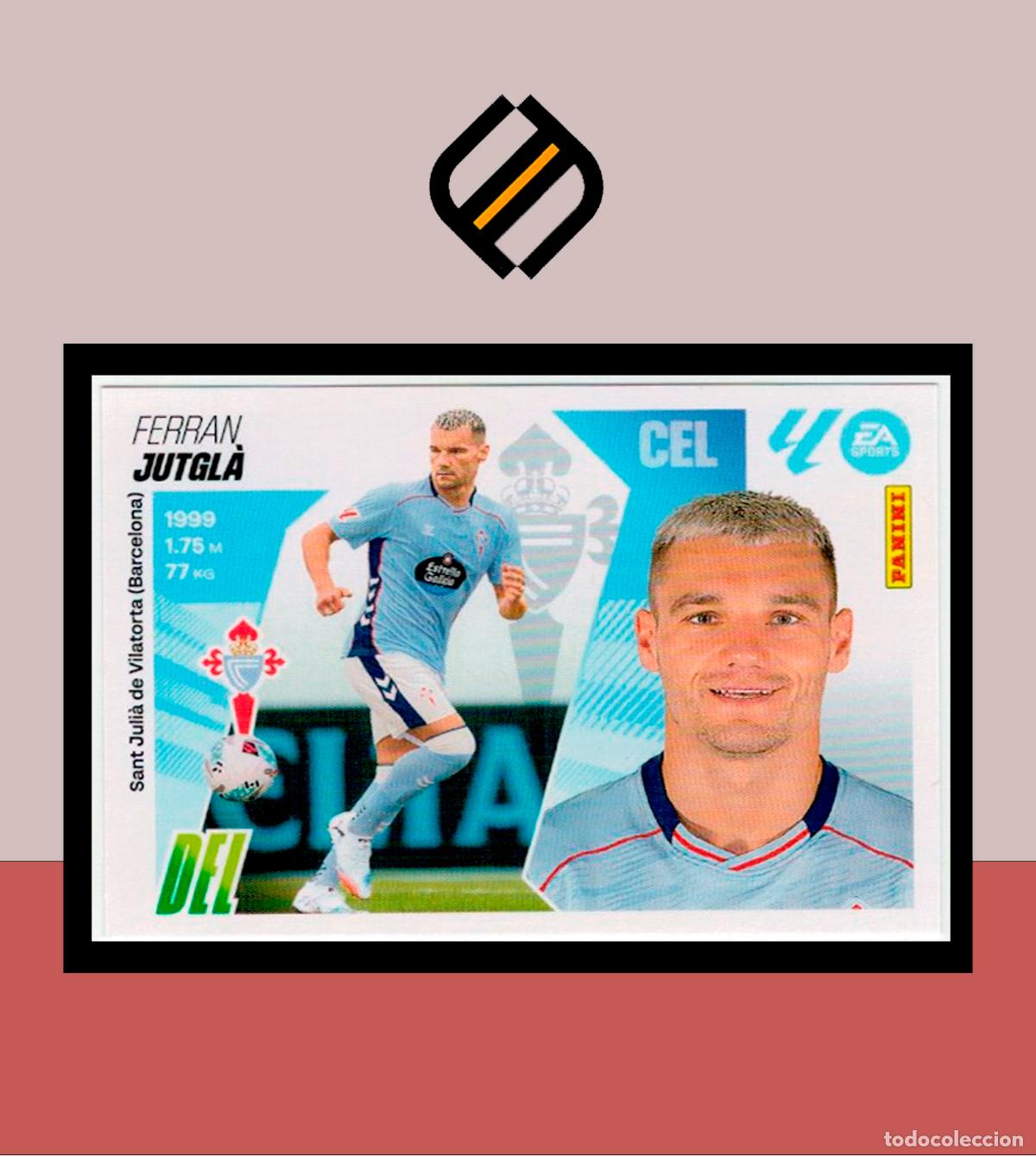Cromos de F&uacute;tbol: LIGA ESTE 2025 2026 25 26 PANINI CELTA VIGO N&ordm; 2 JUTGL&Aacute; &Uacute;LTIMOS FICHAJES 2&ordf; EDICI&Oacute;N STICKER