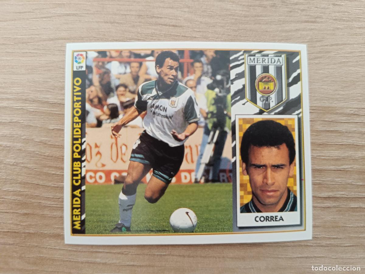 Figurine di Calcio: CROMO DE F&Uacute;TBOL LIGA ESTE CORREA MERIDA SIN PEGAR NUNCA PEGADO 97 98 1997 1998