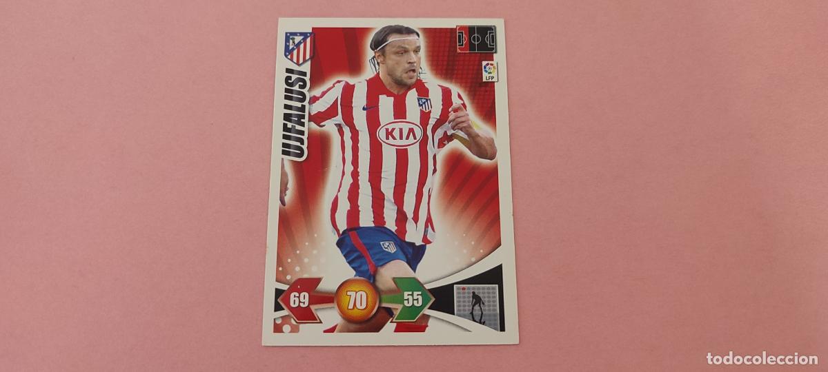 Cromos de F&uacute;tbol: TRADING CARD FUTBOL UJFALUSI ATLETICO DE MADRID LIGA ADRENALYN XL 2009-2010/09-10 PANINI