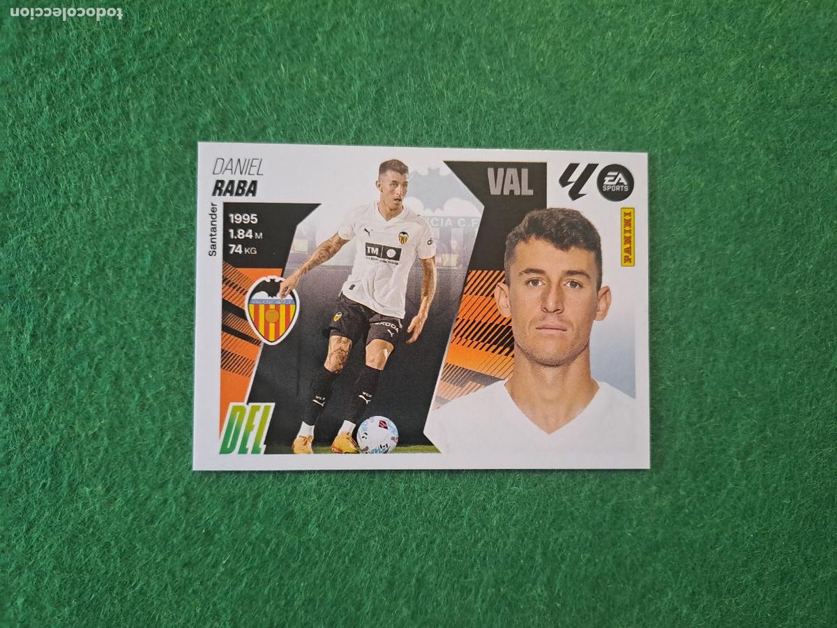 Cromos de F&uacute;tbol: liga este 2025 2026 25 26 nuevo fichaje 11 raba valencia