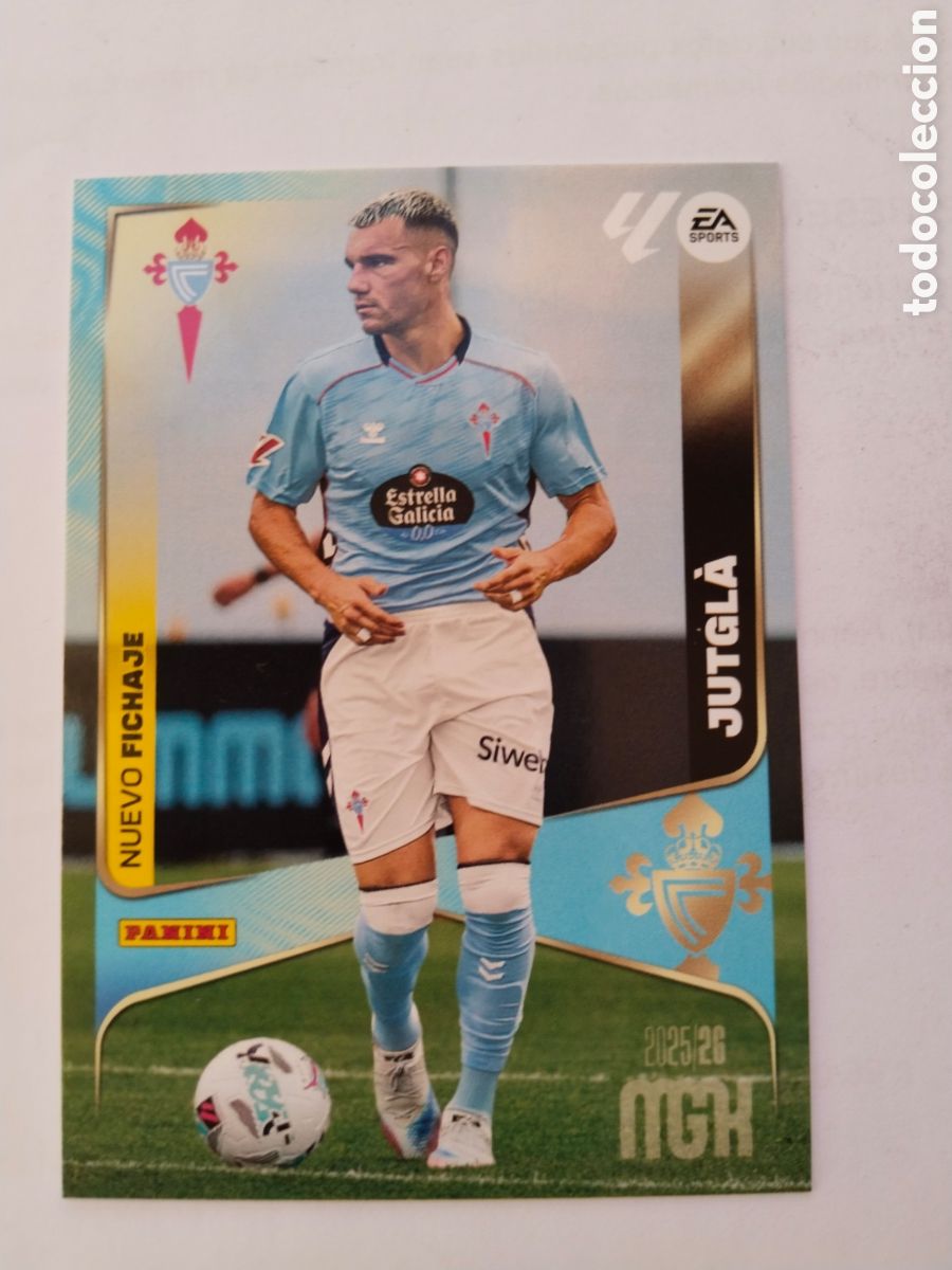 Cromos de F&uacute;tbol: Megacracks 2025-26 n&deg; 443 Jutgl&aacute; - Celta de Vigo ( Nuevo fichaje )