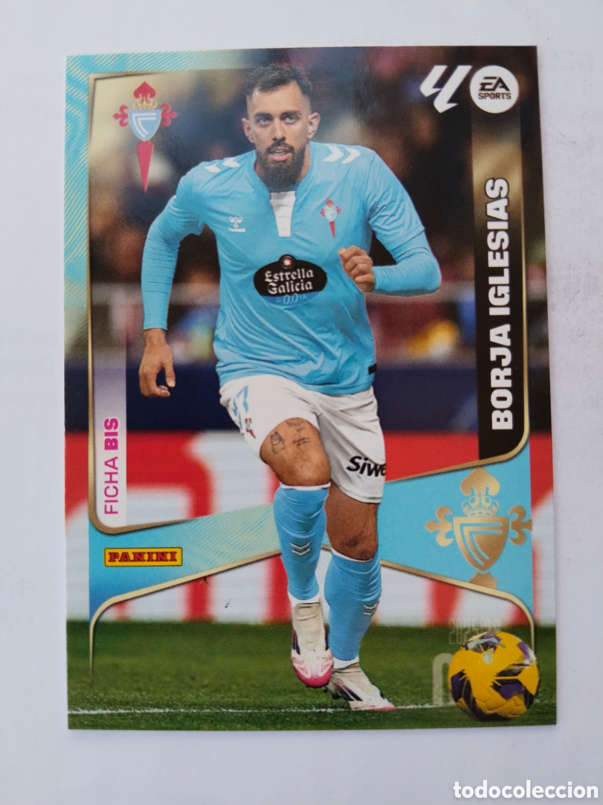 Cromos de F&uacute;tbol: Megacracks 2025-26 n&ordm; 123 bis Borja Iglesias - Celta de Vigo