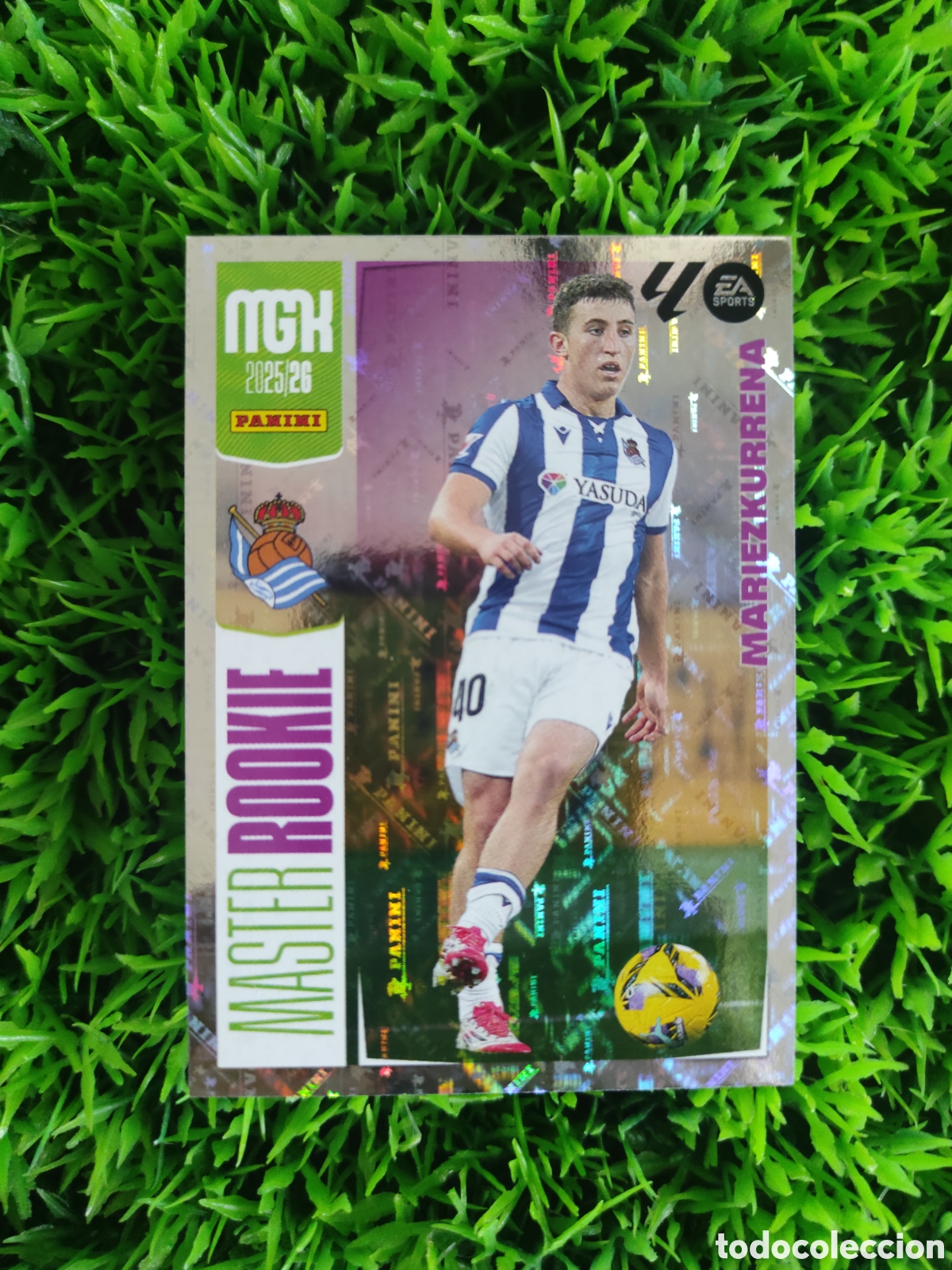 Cartes &agrave; collectionner de Football: Mariezkurrena Real Sociedad MASTER ROOKIE Megacracks 25-26 # 417