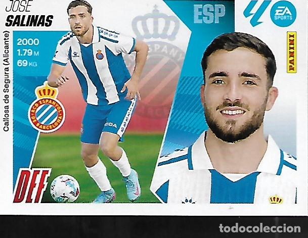 Cromos de f&uacute;tbol: 10.- SALINAS (ESPANYOL) - COLECCIONES ESTE 2025/26 (PANINI)