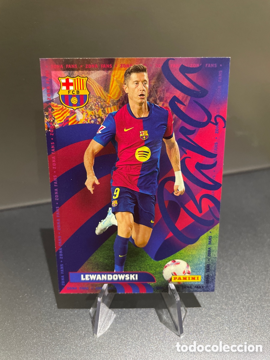 Fu&szlig;ball-Sticker: Lewandowski 44 Zona Fans Panini Club FC Barcelona 2024