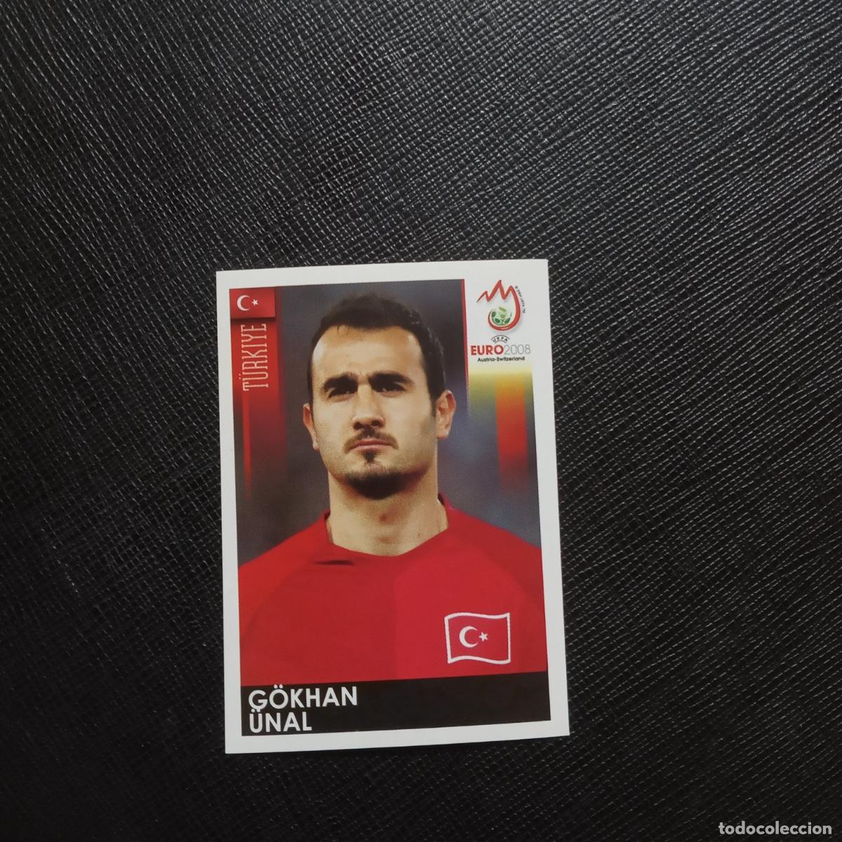 Cromos de F&uacute;tbol: 147 GOKHAN UNAL TURQUIA PANINI EUROCOPA AUSTRIA SUIZA EURO CROMO 2008 08 - SIN PEGAR - A197 PG478