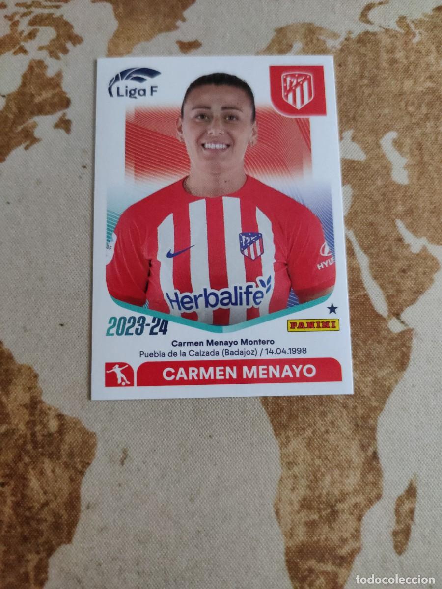 Fu&szlig;ball-Sticker: Liga F Atl&eacute;tico de Madrid 28 A CARMEN MENAYO 2023-24 23 24