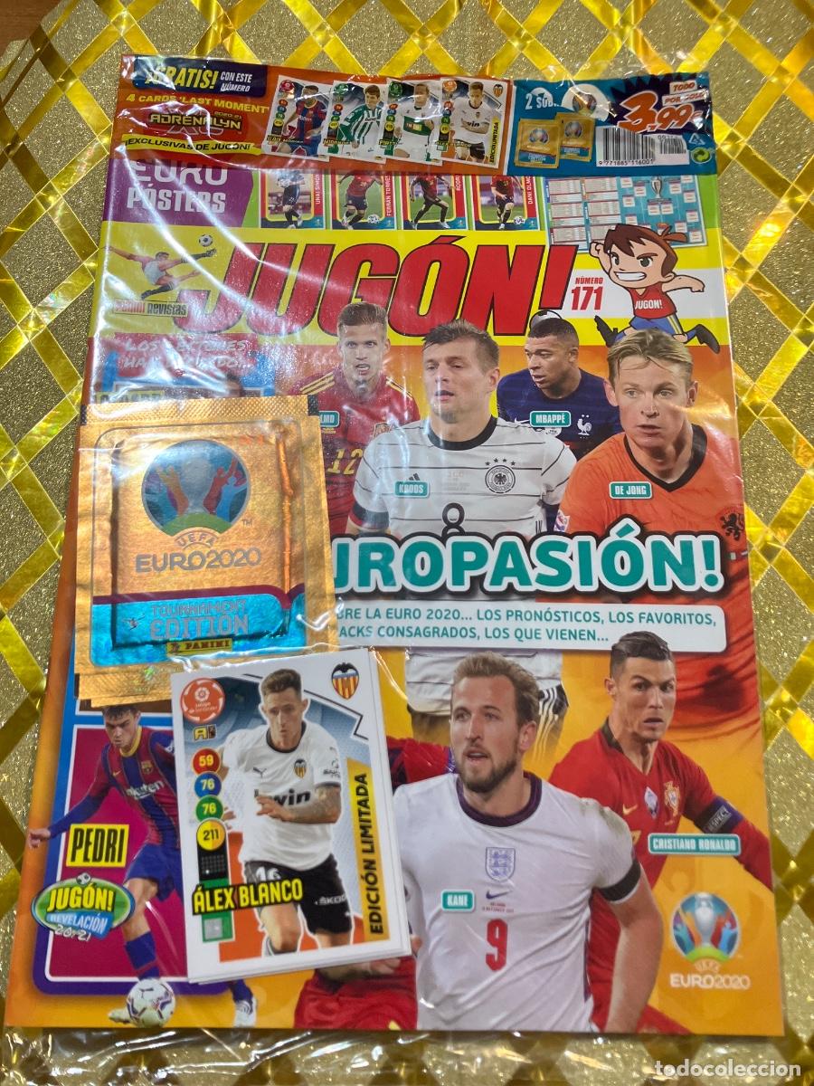 Cromos de f&uacute;tbol: REVISTA JUGON 171 SIN ABRIR PANINI !
