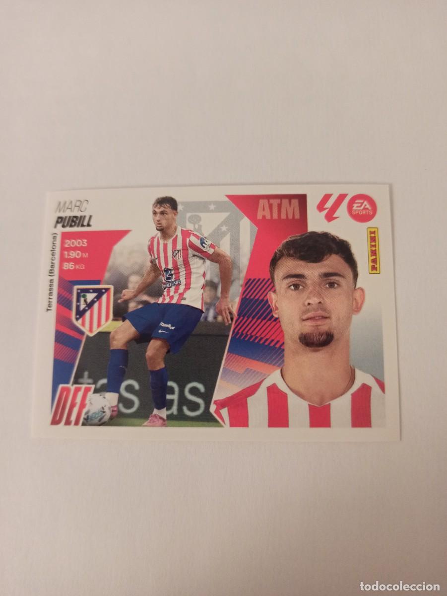 Figurine di Calcio: Pubill 5 bis - At. Madrid - COLOCA - 3 &ordf; EDICI&Oacute;N - LIGA ESTE 2025 2026 - PANINI 25 26