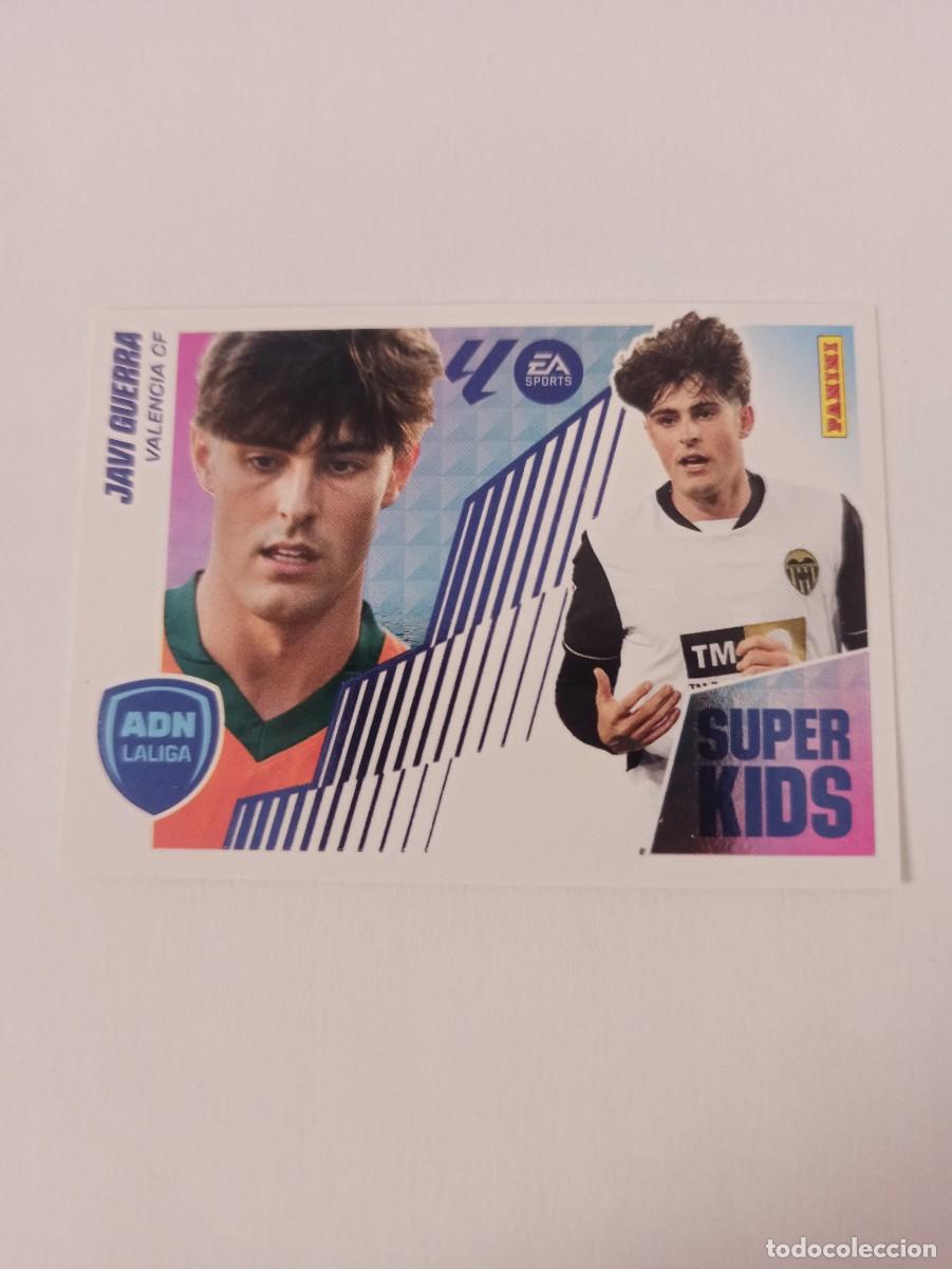 Fu&szlig;ball-Sticker: Javi Guerra 12 - Valencia - ADN SUPER KIDS - LIGA ESTE 2025 2026 - 25 26 - PANINI
