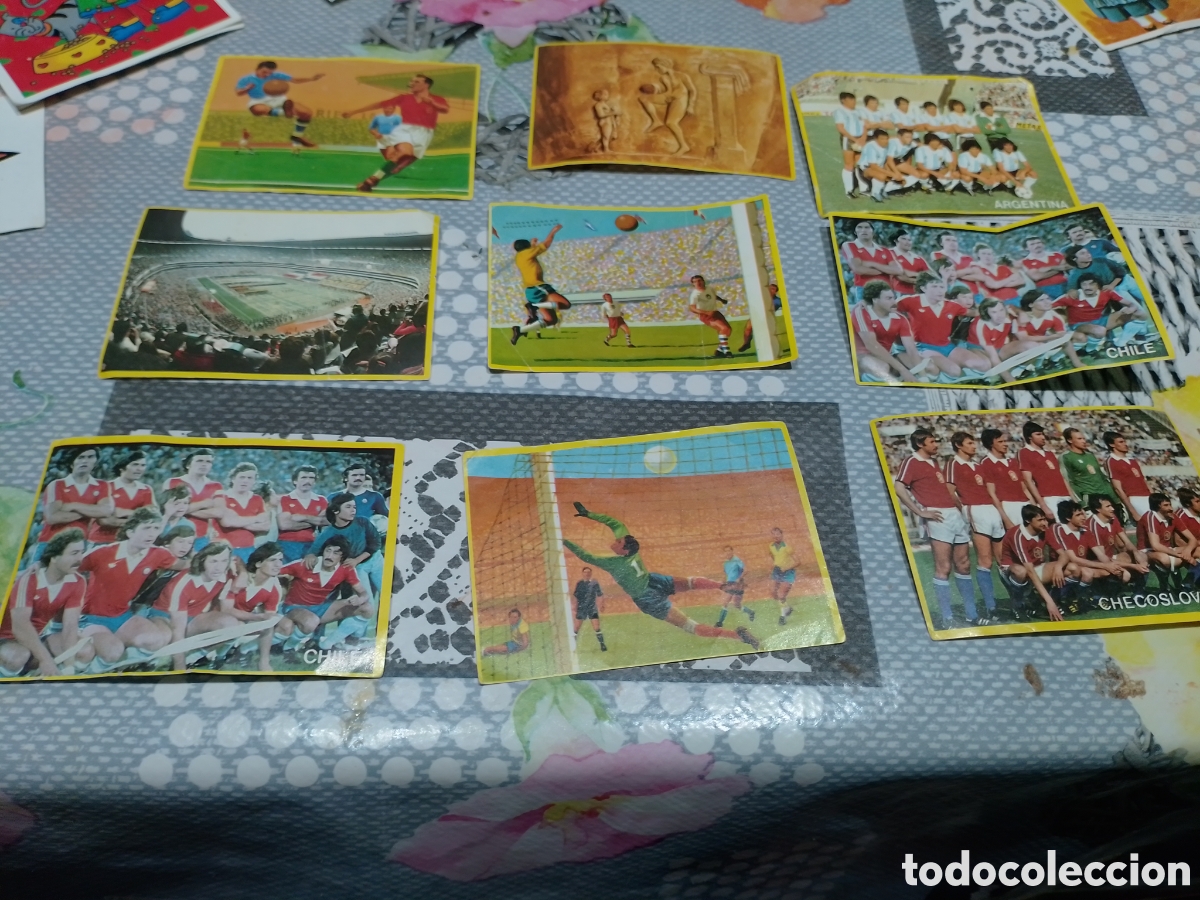 Cromos de F&uacute;tbol: futbol en accion danone 82