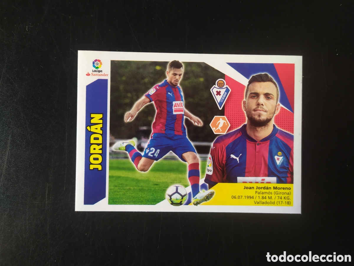 Cartes &agrave; collectionner de Football: Liga este 2017 2018 17 18 panini Jord&aacute;n fichaje n&deg; 30 Eibar