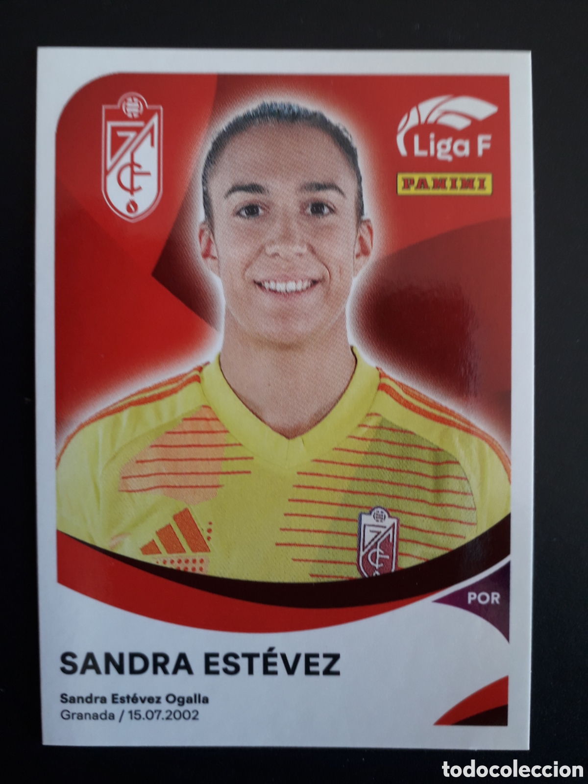 Cromos de f&uacute;tbol: SANDRA EST&Eacute;VEZ GRANADA N&deg; 164 LIGA F FEMENINA 2024 2025 24 25 PANINI PEDIDO M&Iacute;NIMO 3&euro;