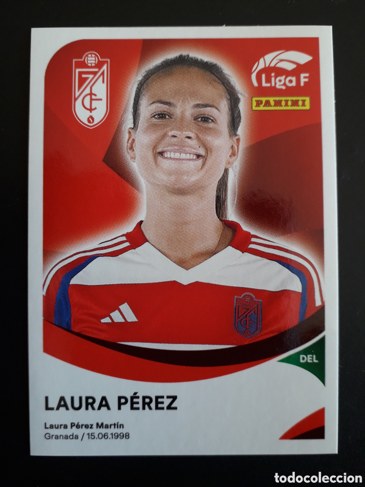 Cromos de f&uacute;tbol: LAURA P&Eacute;REZ GRANADA N&deg; 177 LIGA F FEMENINA 2024 2025 24 25 PANINI PEDIDO M&Iacute;NIMO 3&euro;