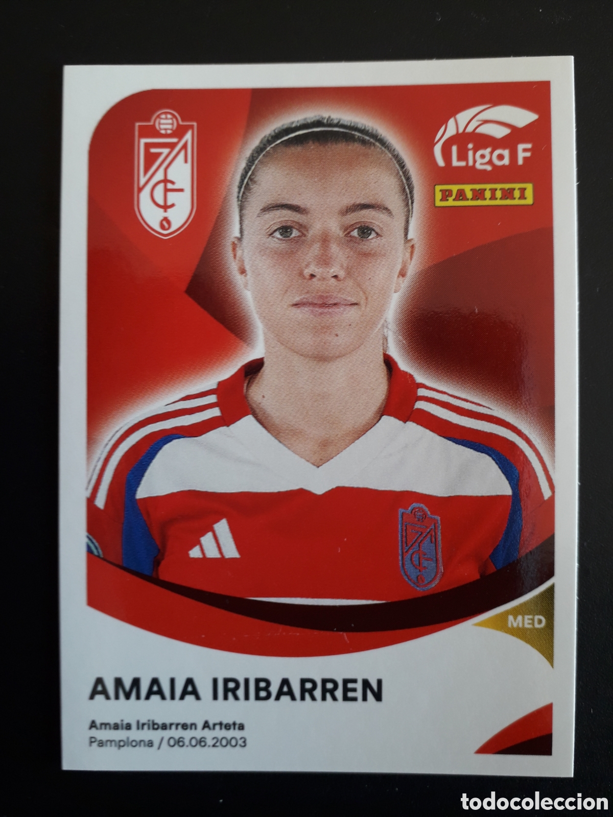 Cromos de f&uacute;tbol: AMAIA IRIBARREN GRANADA N&deg; 173 LIGA F FEMENINA 2024 2025 24 25 PANINI PEDIDO M&Iacute;NIMO 3&euro;