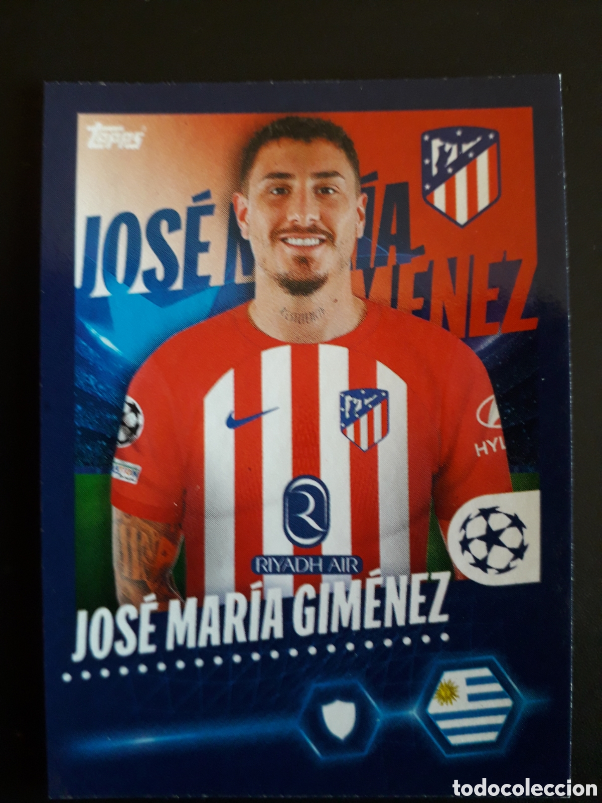 Cromos de F&uacute;tbol: GIM&Eacute;NEZ AT MADRID N&deg; 68 UEFA CHAMPIONS LEAGUE SEASON TOPPS 23 24 2023 2024 PEDIDO M&Iacute;NIMO 3&euro;