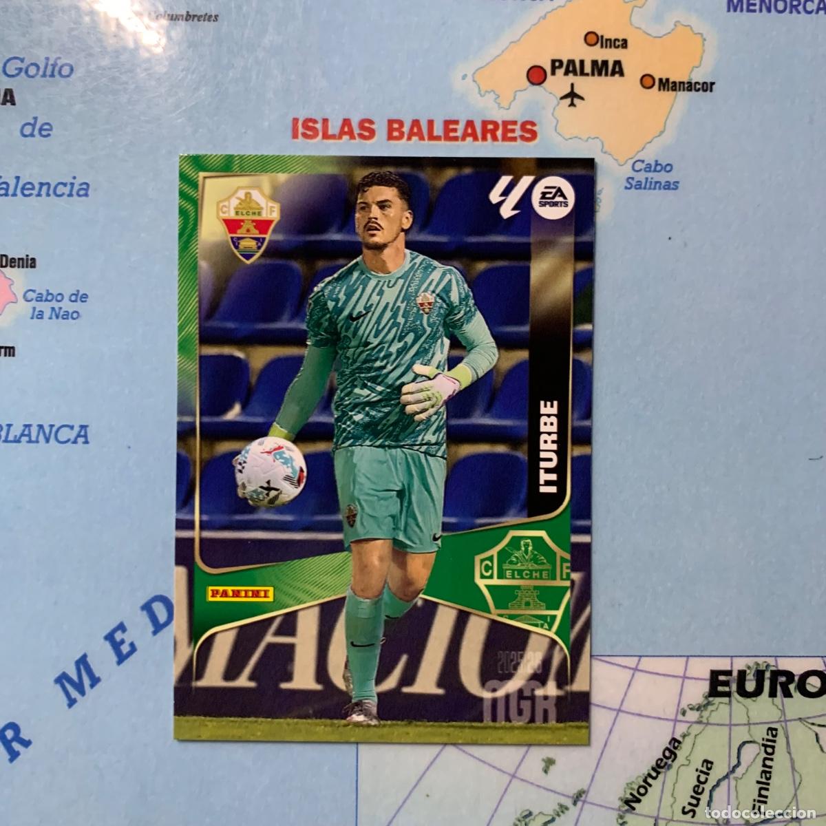 Cromos de f&uacute;tbol: Iturbe n&uacute;mero 129 del Elche megacracks 25-26 2025-2026