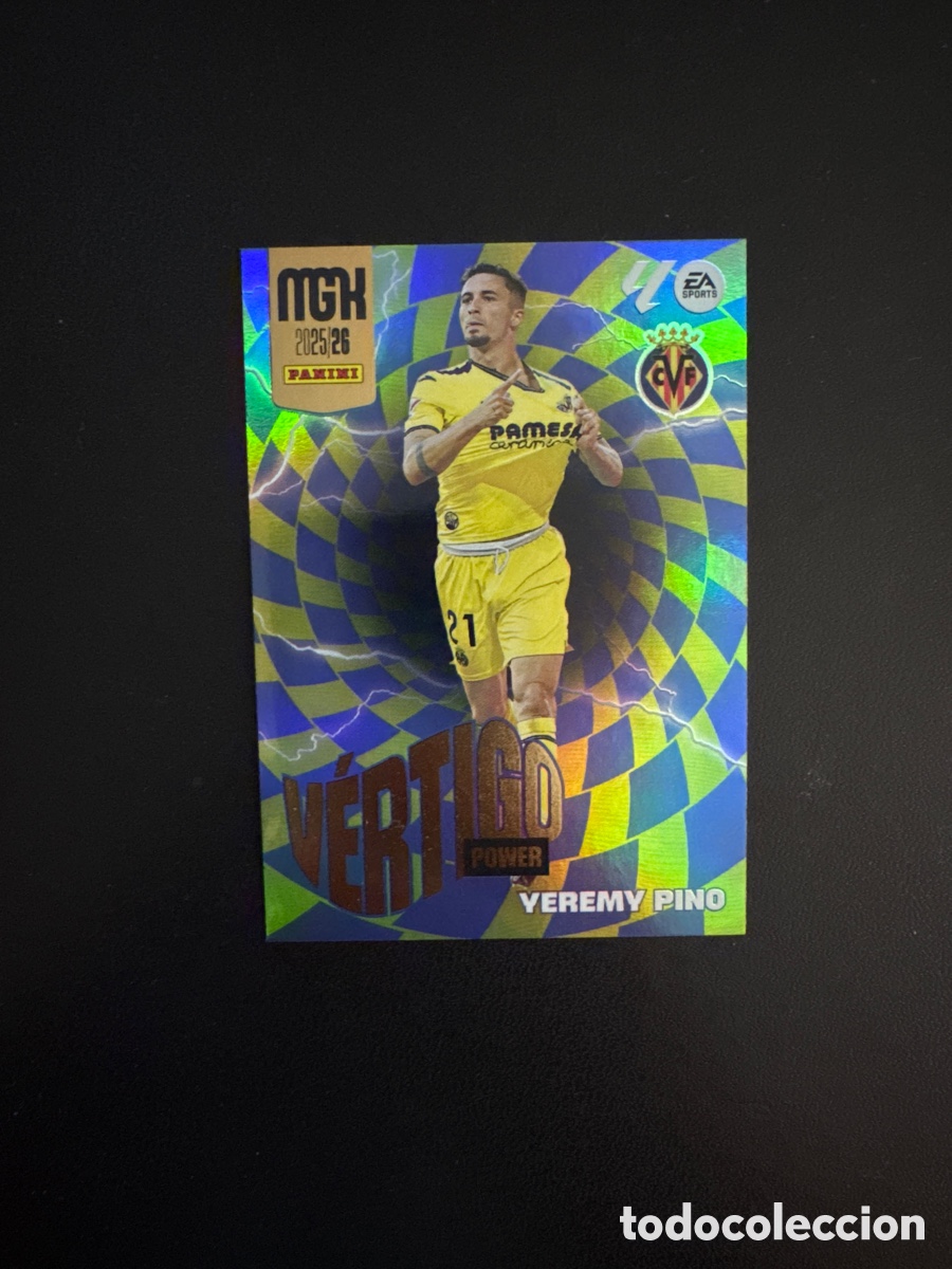 Cromos de Futebol: PINO V&Eacute;RTIGO POWER NUMERO P387 MEGACRACKS 2025 2026