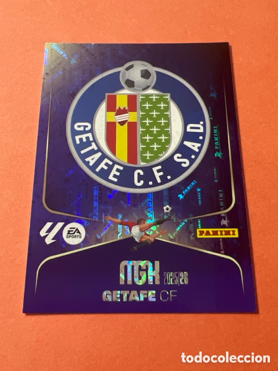 Fu&szlig;ball-Sticker: E1216. 163 Escudo - Getafe - Megacracks 25 - 26 - Panini - 2025 - 2026