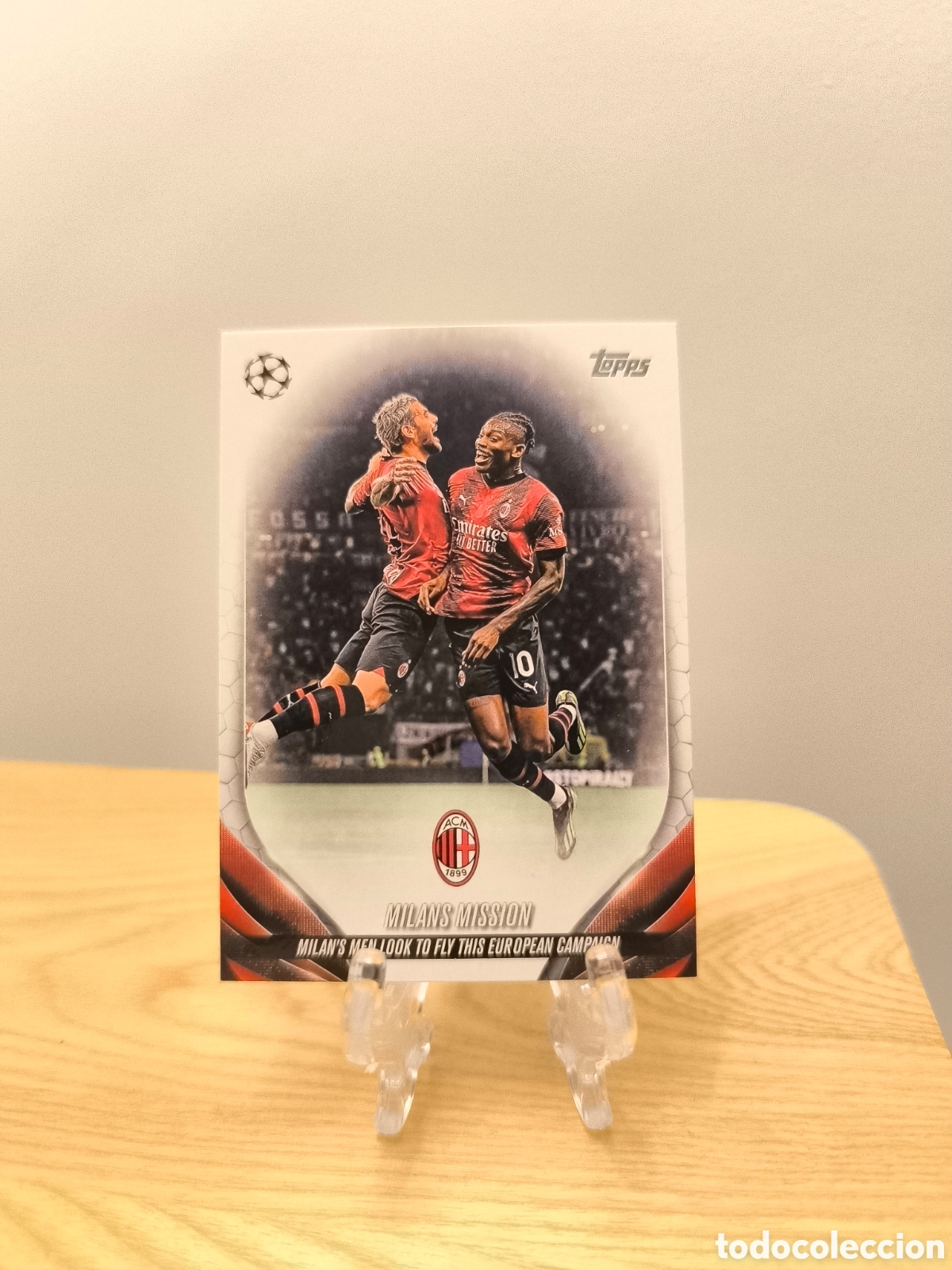 Cromos de F&uacute;tbol: Milans Mission Topps AC Milan n&deg;29
