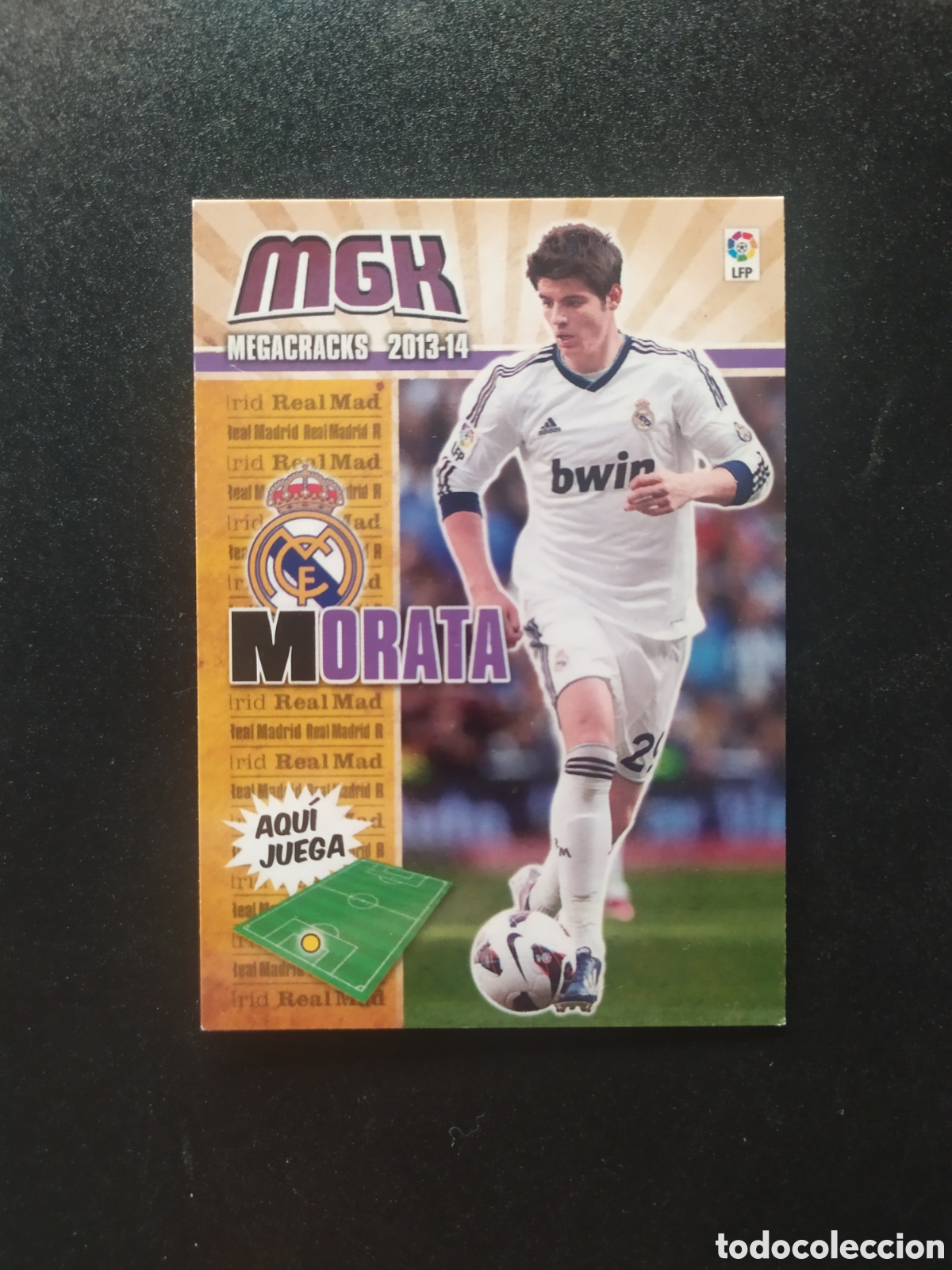 Cartes &agrave; collectionner de Football: Megacracks 2013 2014 13 14 panini Morata fichaje n&deg; 214 bis Real Madrid
