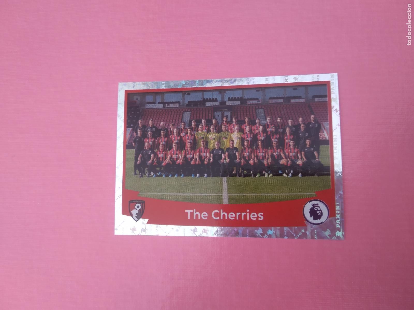 Cromos de F&uacute;tbol: 46 EQUIPO PLANTILLA BOURNEMOUTH CROMO FUTBOL PANINI LIGA INGLATERRA 19-20 PREMIER LEAGUE 2019-2020