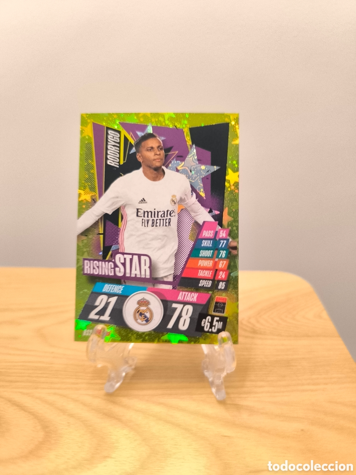 Cromos de F&uacute;tbol: Rodrigo Topps match attax Real Madrid