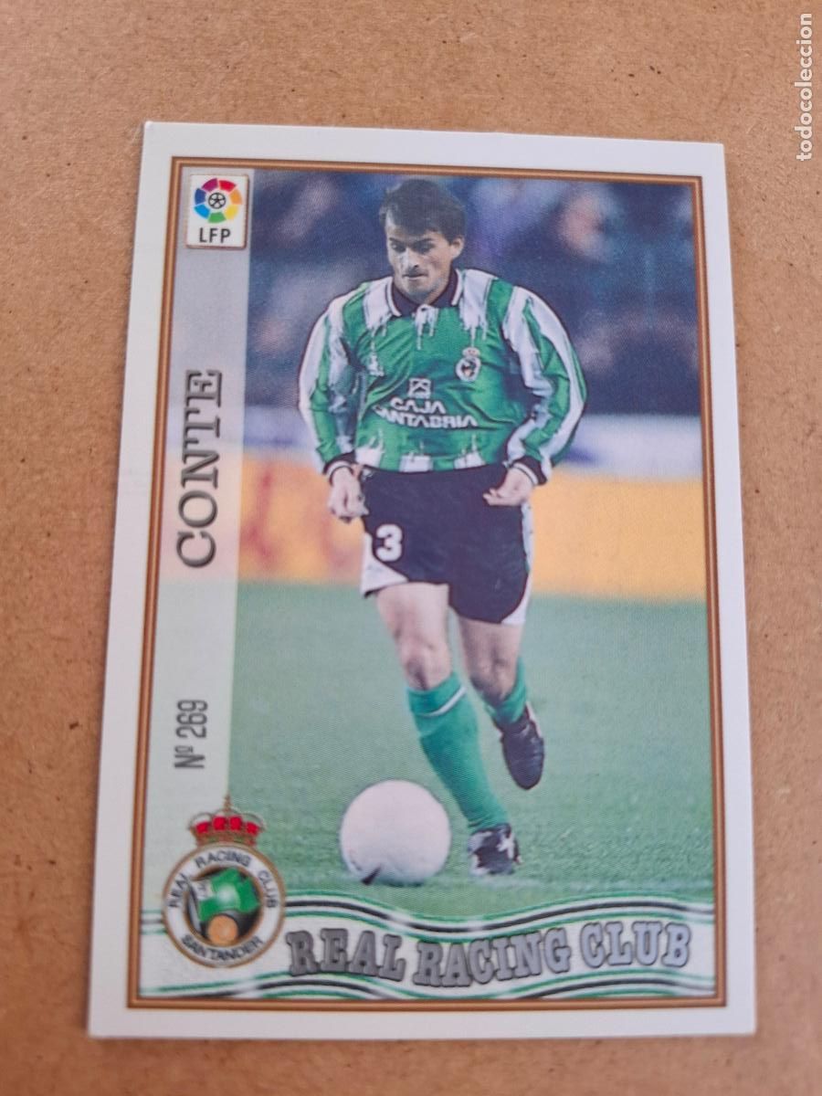 Fu&szlig;ball-Sticker: MUNDICROMO 97 98 1997 1998 - 269 CONTE - RACING SANTANDER