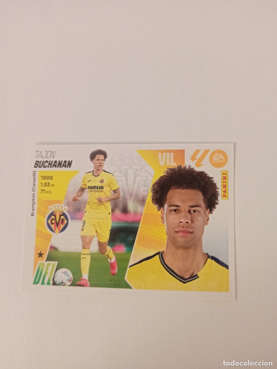 Football Stickers: Buchanan 20 bis - COLOCA - Villarreal - 2 &ordf; EDICI&Oacute;N - LIGA ESTE 2025 2026 - 25 26 - PANINI