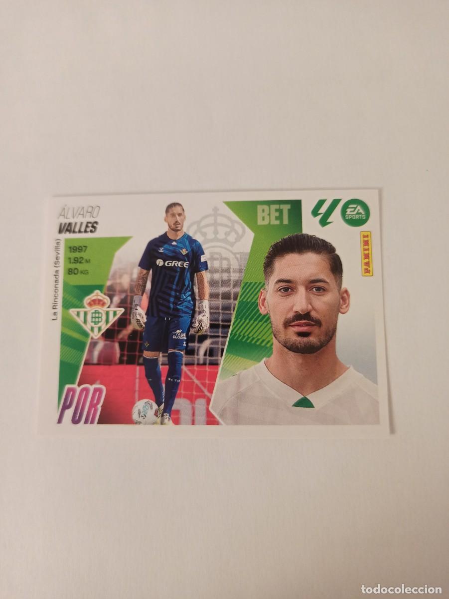 Cromos de F&uacute;tbol: Valles 21 - Betis - U. FICHAJE - 2 &ordf; EDICI&Oacute;N - LIGA ESTE 2025 2026 - 25 26 - PANINI