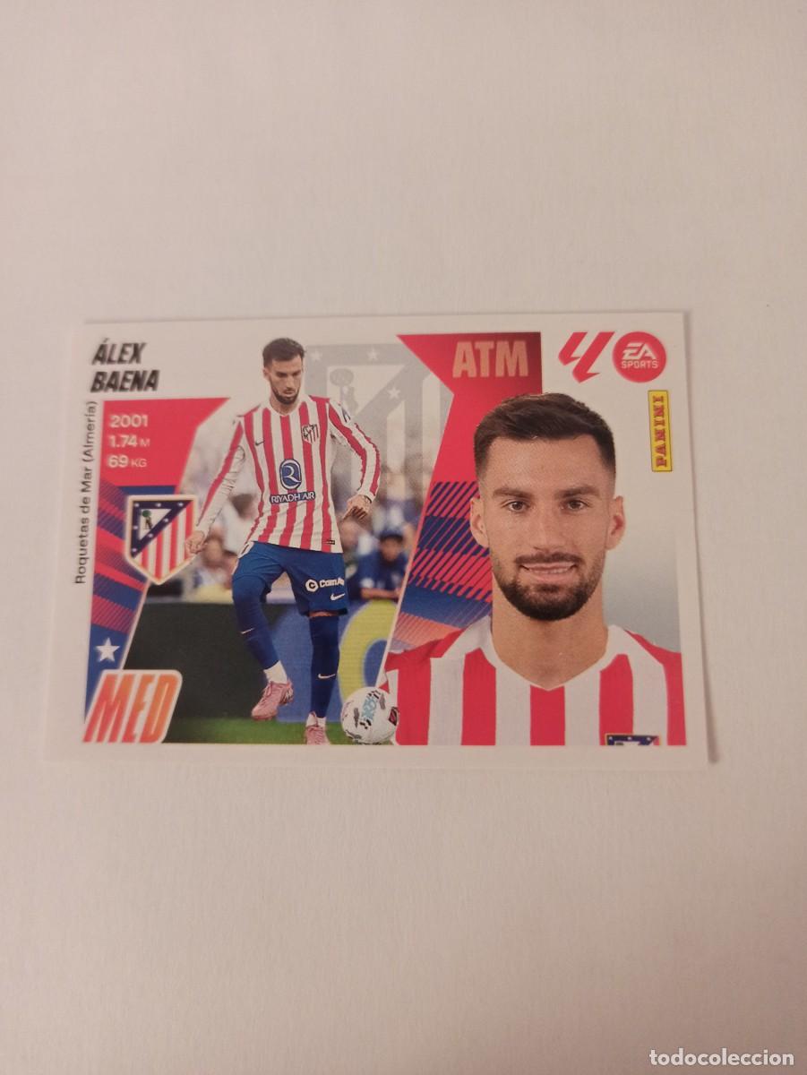 Figurine di Calcio: Alex Baena 24 - At. Madrid - U. FICHAJE - 2 &ordf; EDICI&Oacute;N - LIGA ESTE 2025 2026 - 25 26 - PANINI